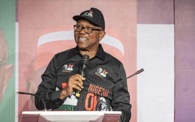 Peter Obi addressing concerns over insecurity and calling on Nigerian youths to take action