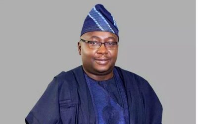Security operatives during the rescue operation that freed Adelabu’s sister and her twin sons from suspected kidnappers