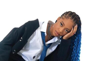 Afrobeats singer Qing Madi during a performance amid controversy involving her former record label.
