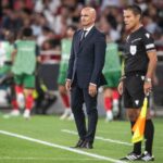 Portugal coach Roberto Martinez during the international friendly against Nigeria in Leiria.