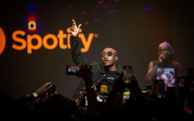 Nigerian singer Ruger during a performance amid reports of a temporary music hiatus.