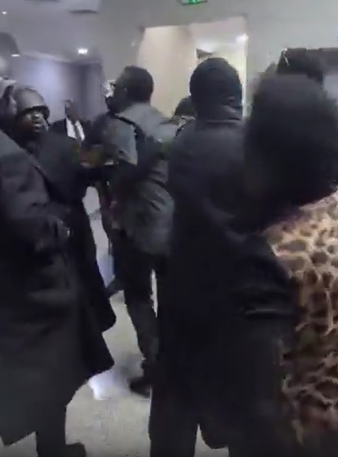 DSS operatives take Omoyele Sowore into custody inside Abuja Federal High Court after remand order