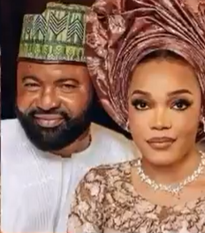 Nigerian actor Akin Olaiya and wife Nafisat amid divorce controversy