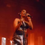 Nigerian singer Tems performs during Obama Presidential Center opening ceremony in Chicago