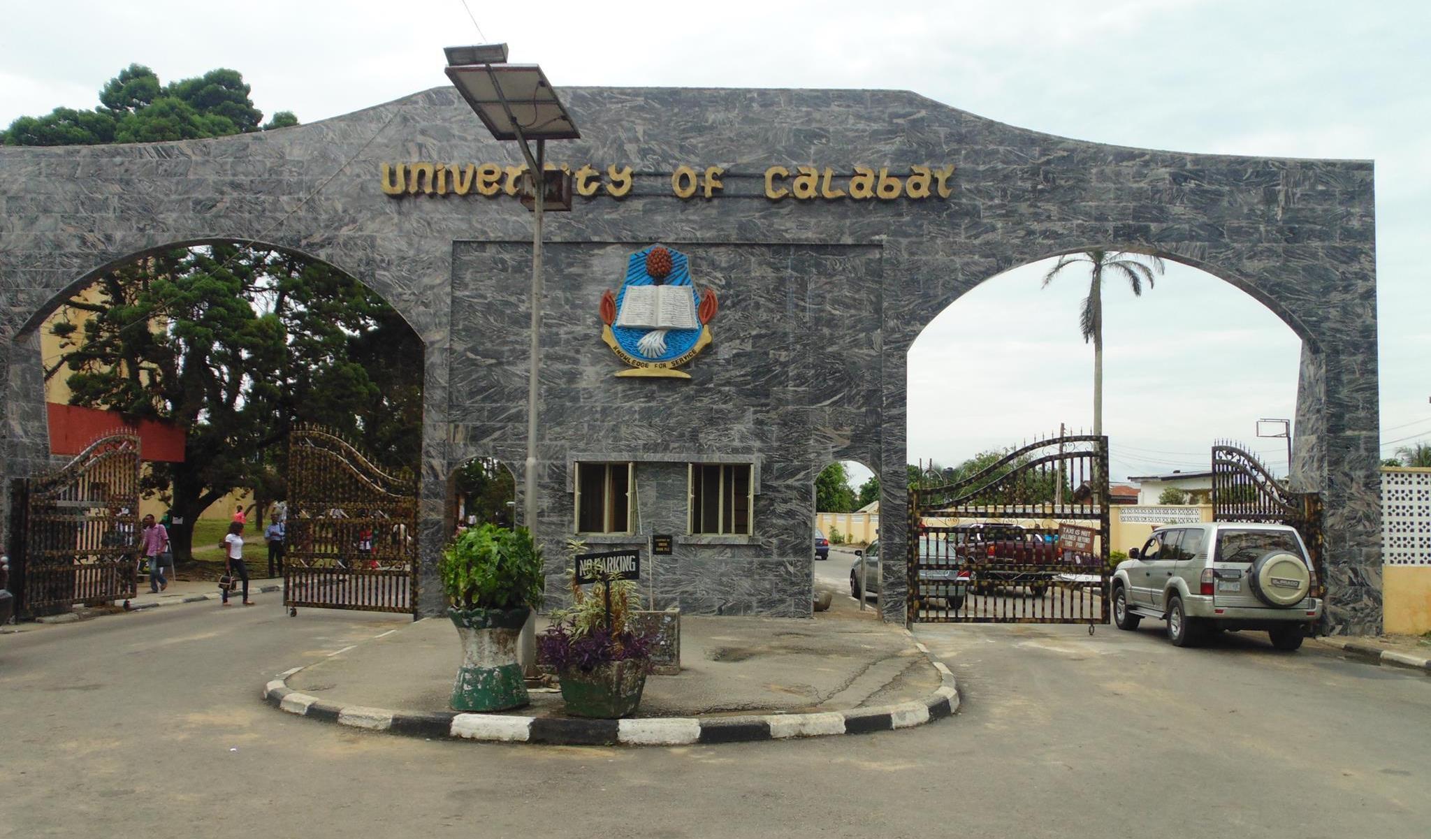 Nigerian university students training for sports competition.