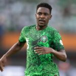 Super Eagles defender Zaidu Sanusi during Nigeria's international friendly against Portugal.